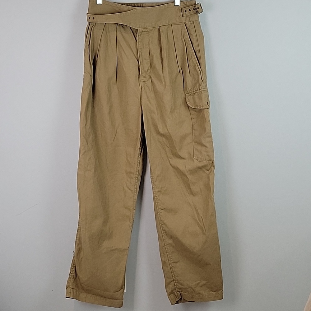 Banana Republic Heritage Explorer cotton linen cargo pants size 10